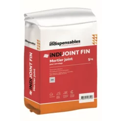 Mortier Joint INDIJOINT FIN Gris Sac 5kg