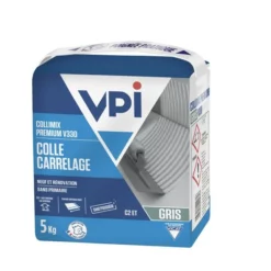Mortier Colle Carrelage V330 COLLIMIX PREMIUM Gris Sac 5kg C2ET