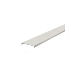 NEZ DE CLOISON ALU BLANC 74MM 2,60M