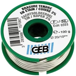 Brasure Fil étain/cuivre 100g