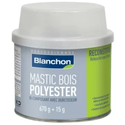 Mastic Bois De Rebouchage Polyester Chêne 670g