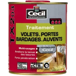 Traitement Multi-usages Intérieur/extérieur TX203 1L