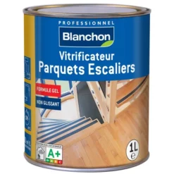 Vitrificateur Parquets Escaliers AQUA GEL Mat 1L