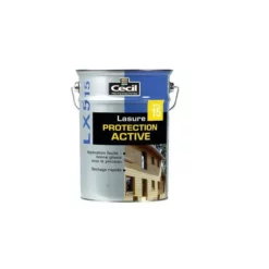 Lasure Protection Active LX515 Acrylique Satinée Incolore Bidon 1L