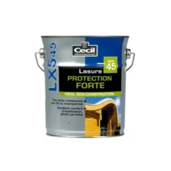 Lasure Protection Forte LX545+ Acrylique Satinée Chêne Bidon 1L