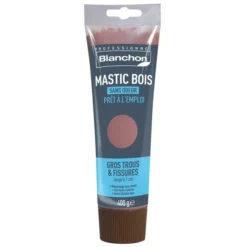 Mastic Bois Intérieur/extérieur Prêt à L'emploi Blanc 400g