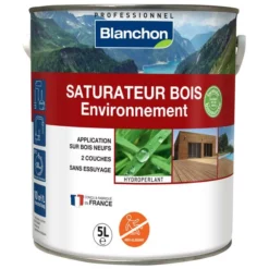 Saturateur Bois Extérieurs ENVIRONNEMENT Phase Aqueuse Chêne 5L