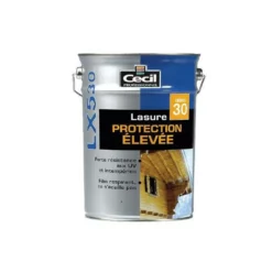 Lasure Haute Performance LX530+ Alkyde Satinée Incolore Bidon 1L