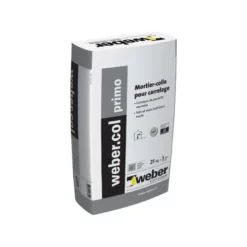 Mortier Colle Carrelage WEBER.COL Gris Sac 25kg C1