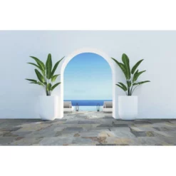 Carrelage Terrasse OCEAN Fiji Turquoise 30x60cm Ep.9,5mm -magasin de décoration de meubles Photo dambiance 2 1420080