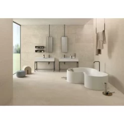 Carrelage MAPIERRE Ancienne Beige Rectifié 60x120cm Ep.9,5mm -magasin de décoration de meubles Photo dambiance 2 1578829