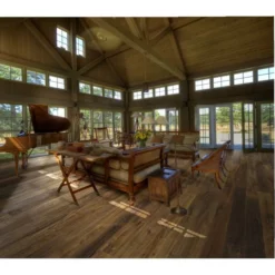 Parquet Chêne EARTH Raboté Huilé Naturel Fumé 15x190x1900mm -magasin de décoration de meubles Photo dambiance 3 1209481