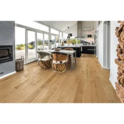 Parquet Chêne COMMODITY Vernis Mat Nature 14x190x1900mm -magasin de décoration de meubles Photo dambiance 3 1217264